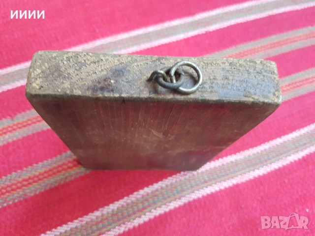 Стара икона, снимка 3 - Антикварни и старинни предмети - 53718808