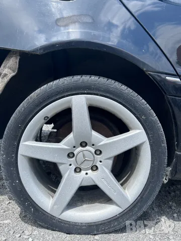 18" Original AMG Sportpakket 2x2 Алуминиеви джанти с хубави гуми, снимка 2 - Гуми и джанти - 50254335