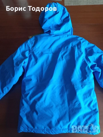 Яке зимно детско момчета Kamik синьо 128 размер, снимка 5 - Детски якета и елеци - 53590966