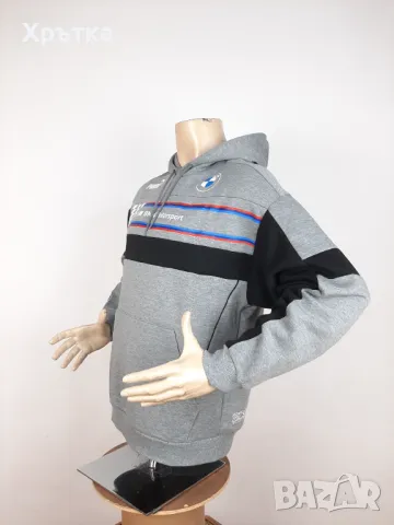 Puma BMW Motorsport - Оригинален мъжки суитшърт размер М, снимка 4 - Суичъри - 48708274