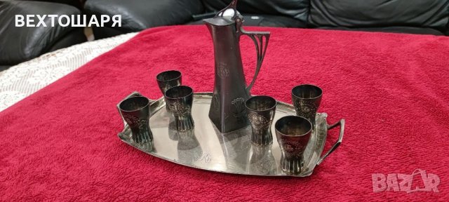 Старинен сребърен сервиз - WMF, снимка 2 - Антикварни и старинни предмети - 38780244