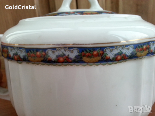  Порцеланов чайник Чехословакия, снимка 6 - Антикварни и старинни предмети - 36471453