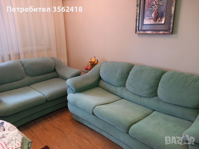 Продават се двойка и тройка дивани , снимка 3 - Дивани и мека мебел - 41572539