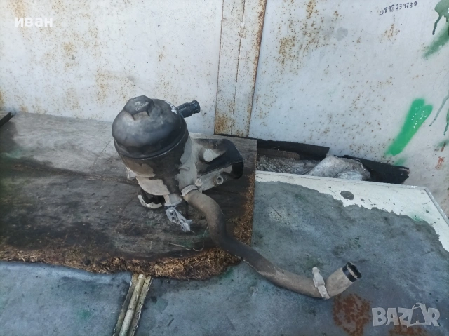 Корпус маслен филтър масло охладител за Опел Астра h 1.7 CDTI. 101 кс. 2005 год. Z17DTH. , снимка 5 - Части - 53670748