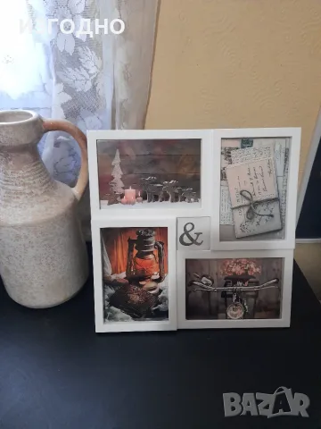НОВА САМО 15€ РАМКА С 4 КАРТИНИ, снимка 3 - Картини - 56169027