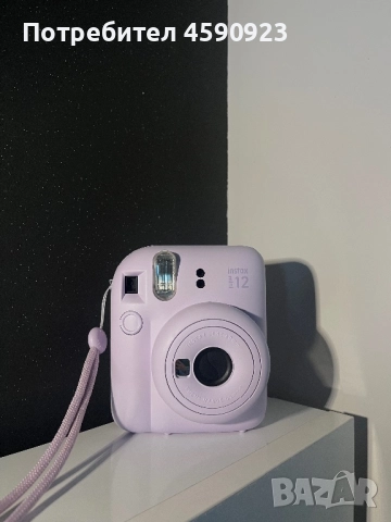 Фотоапарат за моментни снимки Fujifilm Instax Mini 12 Lilac Purple, снимка 1