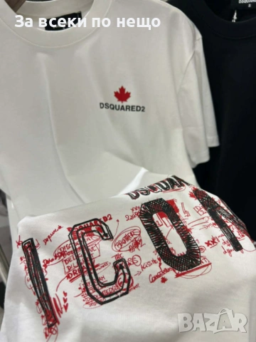 DSQUARED2 Мъжка Тениска👕Мъжка Блуза С Къс Ръкав - Различни Цветове Код Urban5, снимка 4 - Тениски - 53666250