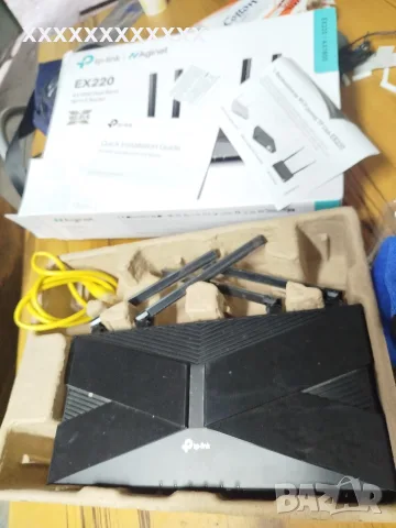 Рутер TP-Link EX220 AX1800 Dual-Band Wi-Fi 6, снимка 6 - Рутери - 56168141