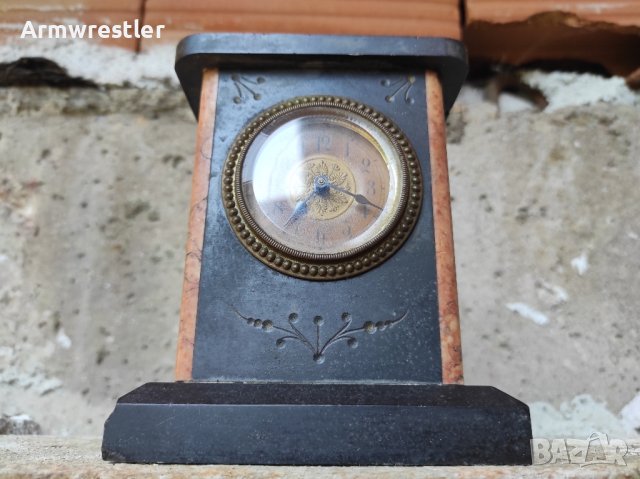 Стар Механичен Часовник Камък, снимка 4 - Антикварни и старинни предмети - 41452280