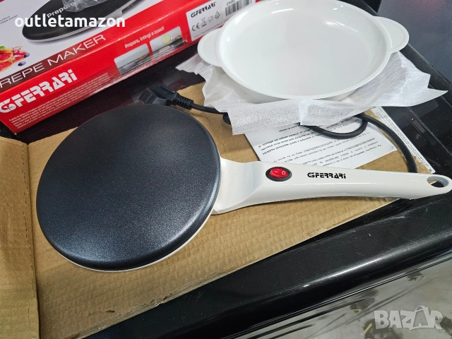 Електрически тиган за палачинки G3 Ferrari G10306, 20см, снимка 7 - Котлони - 53346258