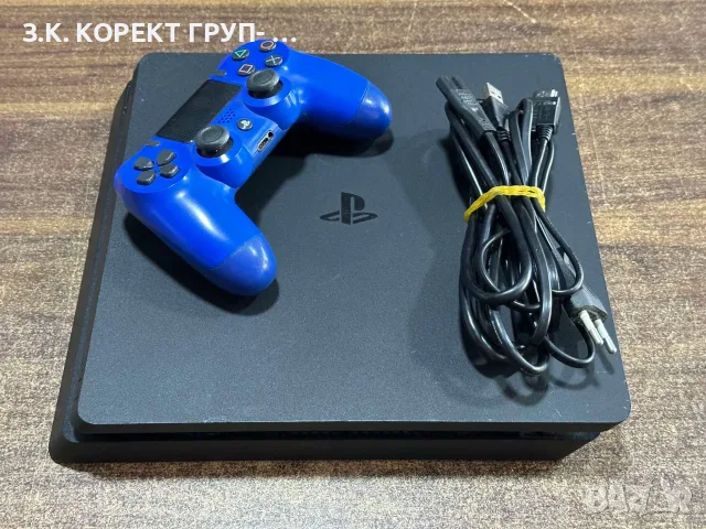 PlayStation 4 Slim 1TB + GTA V, снимка 2 - PlayStation конзоли - 56150123