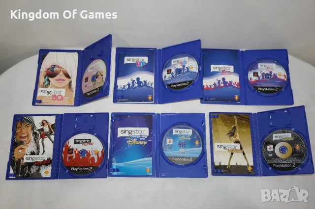 Игри за PS2 SingStar: 80's/90's/Rock Ballads/Rocks!/Singalong with Disney/EyeToy 1 2 3/Pop Idol/Buzz, снимка 15 - Игри за PlayStation - 47412552