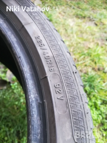 Продавам всесезонни гуми 225/40/18 Kleber, снимка 4 - Гуми и джанти - 53294276