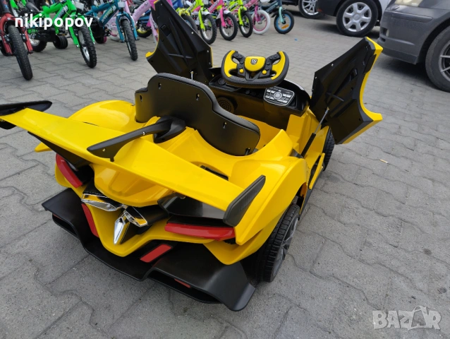 DC Акумулаторна кола 4x4 FLASH жълт, снимка 9 - Други - 53850021