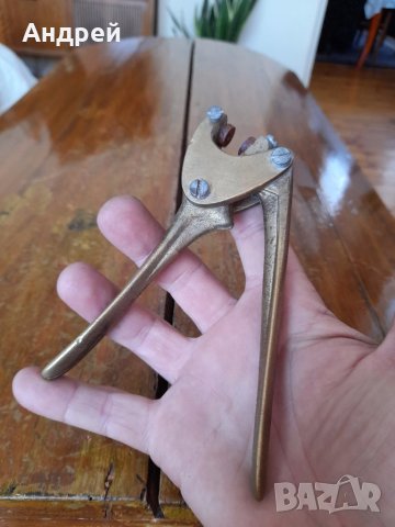 Стари клещи за пломбиране #3, снимка 2 - Антикварни и старинни предмети - 41705084