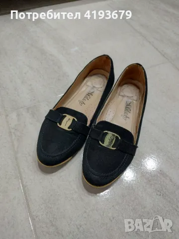 Пролетни обувки естествен велур 39 номер 