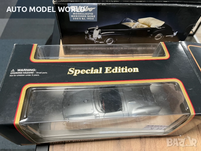 Метална колекционерска колички MAISTO PORSCHE 550 SPYDER мащаб 1:18, снимка 9 - Колекции - 52324656