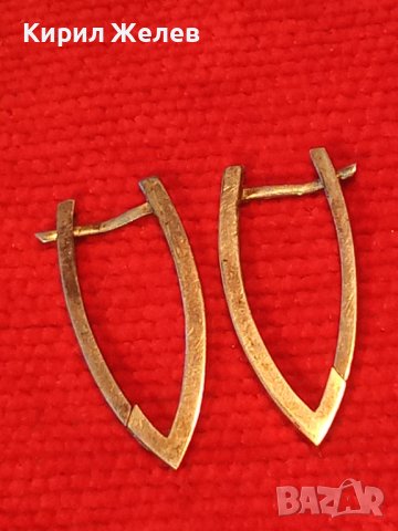 ЕЛЕГАНТНИ СРЕБЪРНИ ОБЕЦИ СРЕБРО 925 ВИНТИДЖ МОДЕЛ с АНГЛИЙСКО ЗАКОПЧАВАНЕ 38592, снимка 15 - Обеци - 41637930