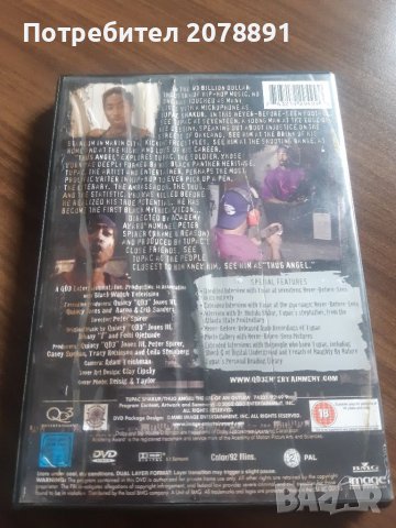 2pac - TUPAC SHAKUR - Thug Angel (The Life Of An Outlaw) - DVD - Hip Hop - Rap - Хип Хоп - Рап, снимка 2 - DVD дискове - 41421092