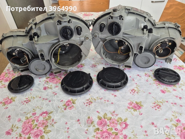 Оригинални фарове за мерцедес С клас W203 спорт купе преди фейс , снимка 3 - Части - 53131094