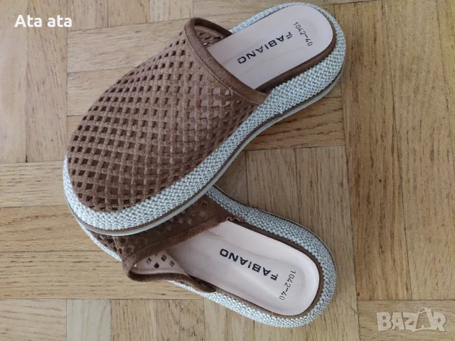 Дамски чехли Фабиано , снимка 4 - Чехли - 56299947