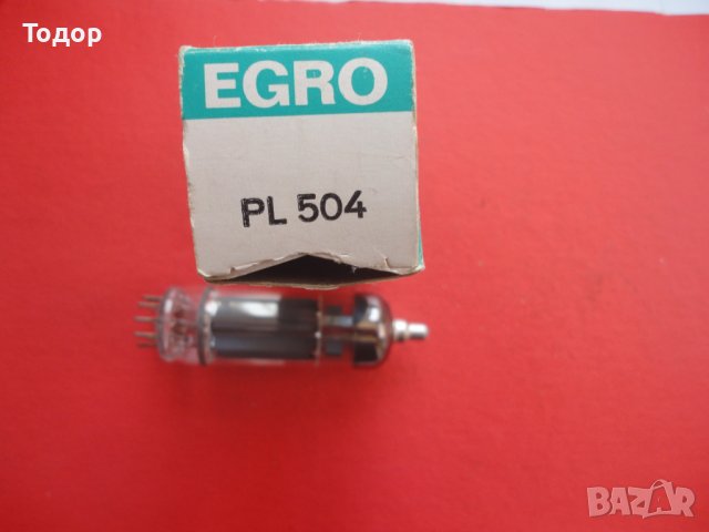 Радиолампа Egro PL504, снимка 3 - Друга електроника - 41661264