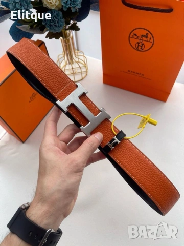 колани от естествена кожа в кутия hermes , снимка 4 - Колани - 53216873