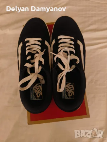 Мъжки/Унисекс кецове Vans ComfyCush Cruze CC — Черни (с кутия), снимка 2 - Кецове - 56258503