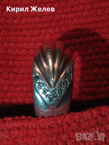 СКЪПОЦЕНЕН РЕТРО СРЕБЪРЕН ПРЪСТЕН ВИСОКА ПРОБА СРЕБРО ИНКРУСТИРАН сЮВЕЛИРНО ФАСЕТИРАНИ ЦИРКОНИ 34828, снимка 5 - Антикварни и старинни предмети - 40488082