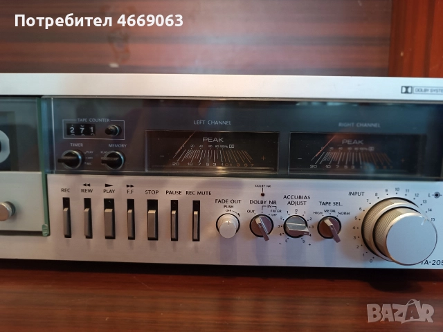 Касетен дек Onkyo Ta 2050, снимка 4 - Декове - 52790896