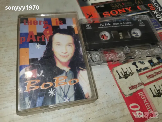 D.J. BOBO-ORIGINL TAPE 2709261818H2E8R, снимка 6 - Аудио касети - 56246196
