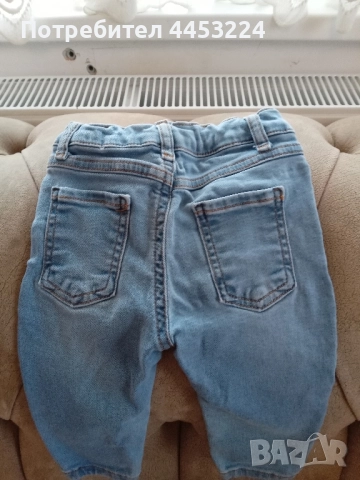 Бебешки дънки , снимка 2 - Бебешки дънки - 51835224