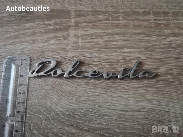 сребриста емблема Fiat Dolcevita , снимка 5 - Аксесоари и консумативи - 50518819