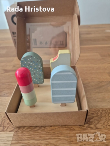 Дървени играчки и музикален килим за деца над 12 месеца, снимка 8 - Образователни игри - 52627483