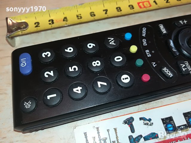 JVC RM-C1932 LCD REMOTE-ВНОС SWISS 2612221239, снимка 3 - Дистанционни - 39110891