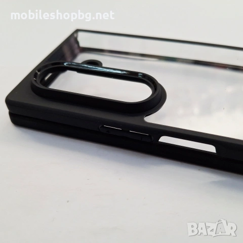 Samsung Galaxy Z Fold 7 гръб акрилен прозрачен чернарамка, снимка 4 - Калъфи, кейсове - 53509521