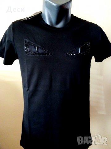 Fendi мъжка тениска нова с етикет, снимка 1 - Тениски - 35843040
