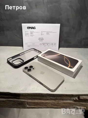 КАТО ЧИСТО НОВ Iphone 16 Pro Max 512 GB + Гаранция, снимка 3 - Apple iPhone - 56342191