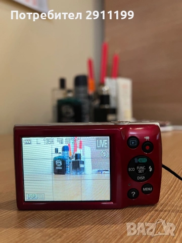 Фотоапарат Canon 20 Mp с подаръци, снимка 3 - Фотоапарати - 53390153