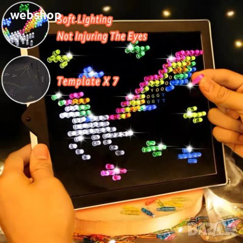 Креативен детски 3D светещ пъзел, 180 части, снимка 7 - Образователни игри - 44270335