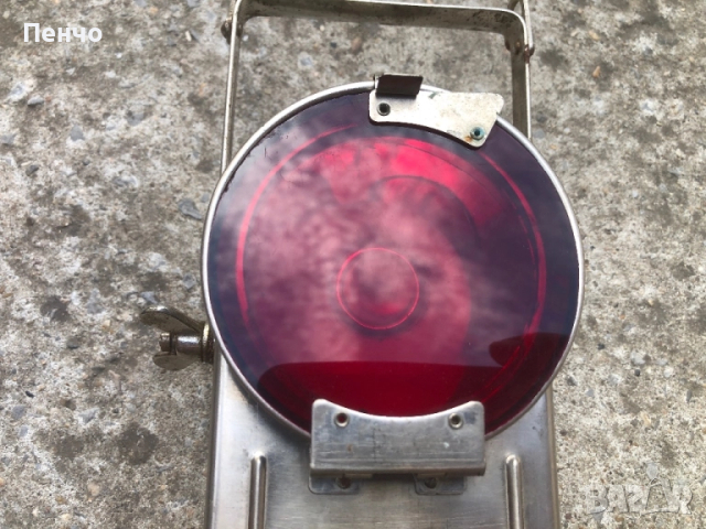 стара немска сигнална лампа /прожектор/ "DOMINIT"- WWII, снимка 4 - Антикварни и старинни предмети - 51548966