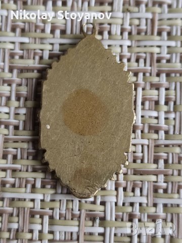 Иконка медальонче с Иисус Христос, снимка 2 - Колиета, медальони, синджири - 34184225