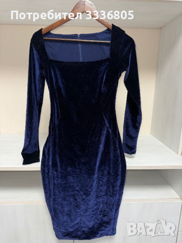 Синя рокля, снимка 2 - Рокли - 44737947