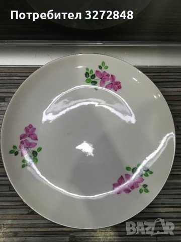 Порцеланова чиния 1966г, снимка 4 - Антикварни и старинни предмети - 42063460