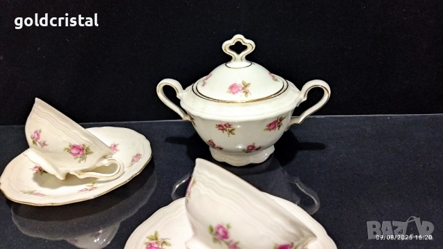 старинен немски порцелан чаши за кафе, снимка 4 - Антикварни и старинни предмети - 34571238