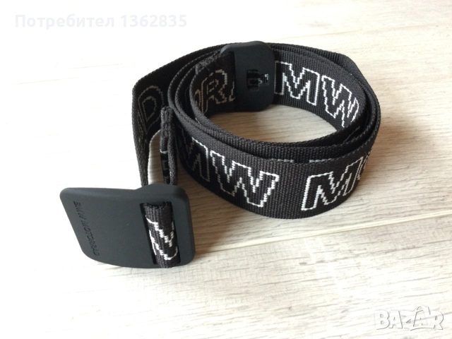 за феновете на BMW : НОВ оригинален колан до 110 см на BMW Motorrad, снимка 3 - Колани - 53025106