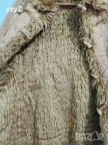 Детски кожух с косъм – много топъл и стилен, снимка 3 - Детски якета и елеци - 53863173