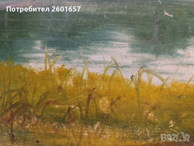 Стара картина , пейзаж., снимка 5 - Картини - 53011383