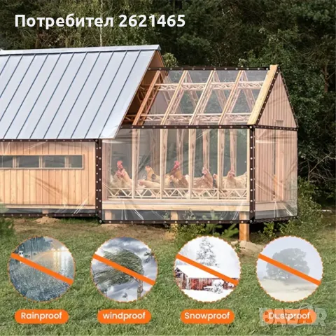 Ветроупорни завеси - прозрачни тип брезент, тенти, шатри, ветробрани, снимка 5 - Градински мебели, декорация  - 47487061