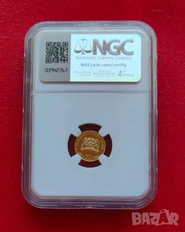 20 лева 2003 година Богородица NGC PF 69, снимка 3 - Нумизматика и бонистика - 48543513